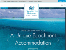 Tablet Screenshot of oceanfrontier.com